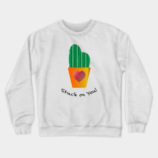 Stuck on You Cactus Crewneck Sweatshirt